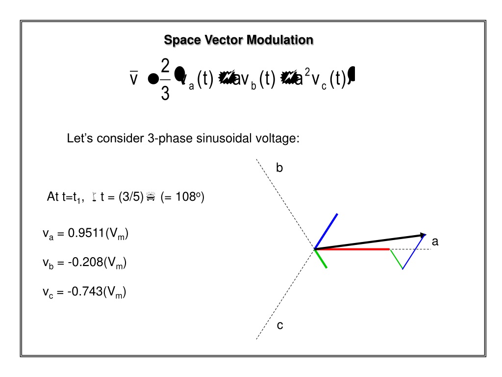 PPT - Space Vector Modulation (SVM) PowerPoint Presentation, free ...