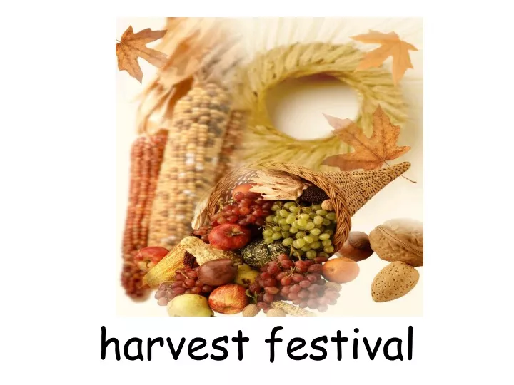 harvest festival n.