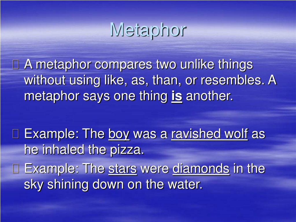 Ppt Simile And Metaphor Powerpoint Presentation Free Download Id9687651