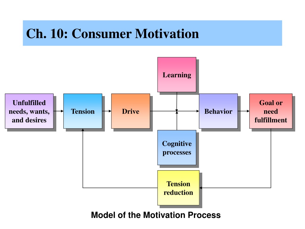 consumer motivation case study