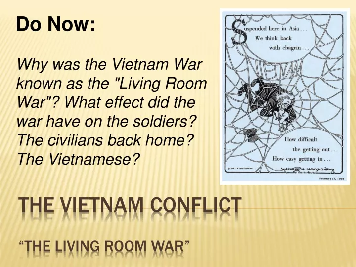 vietnam conflict living room war