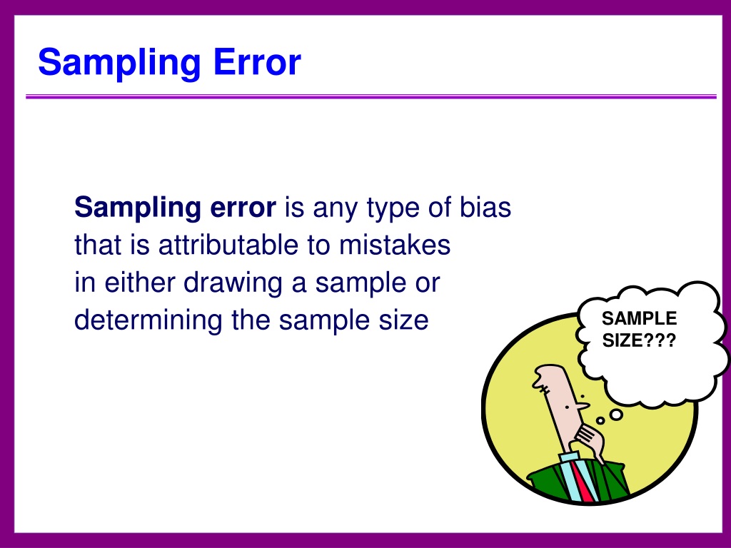 what-is-a-sampling-error-in-research