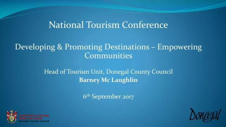 national tourism conference