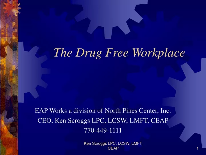 the drug free workplace n.
