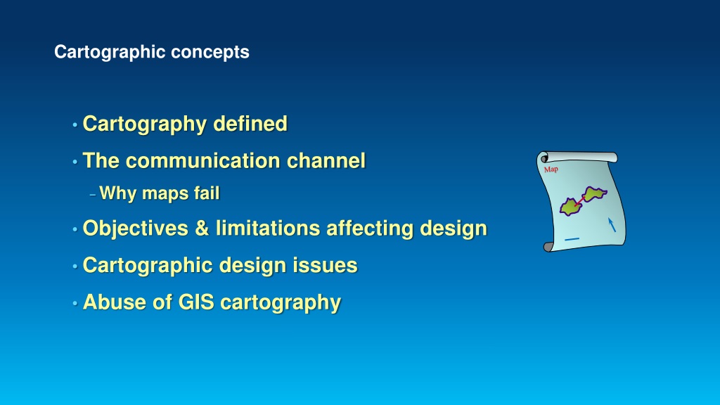 Ppt Basic Principles Of Cartographic Design Powerpoint Presentation