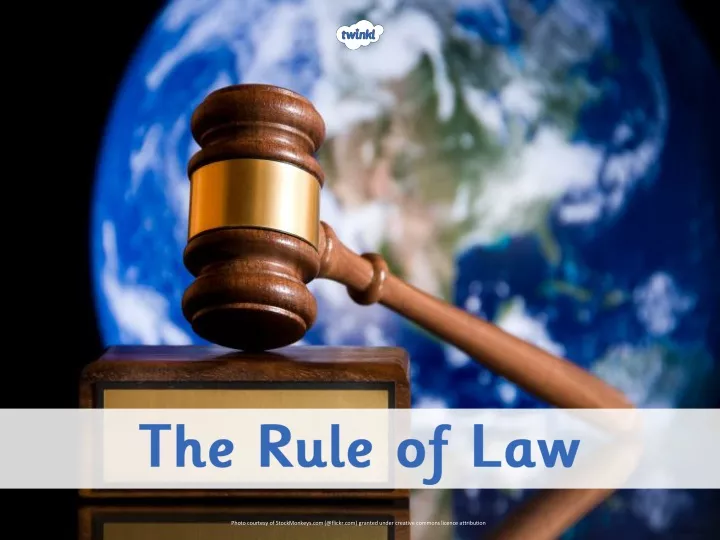 define rule of law essay