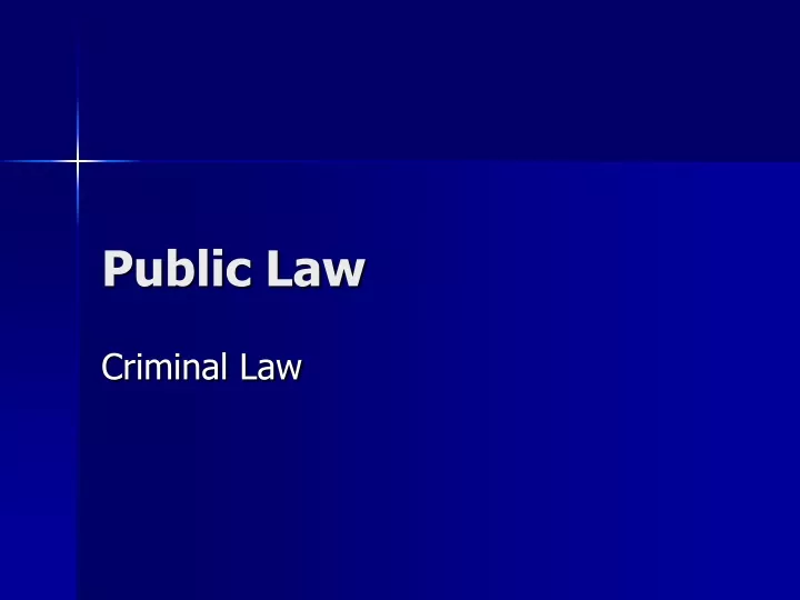 public law n.