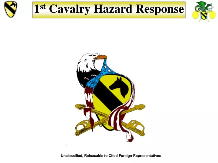 1 st cavalry hazard response n.