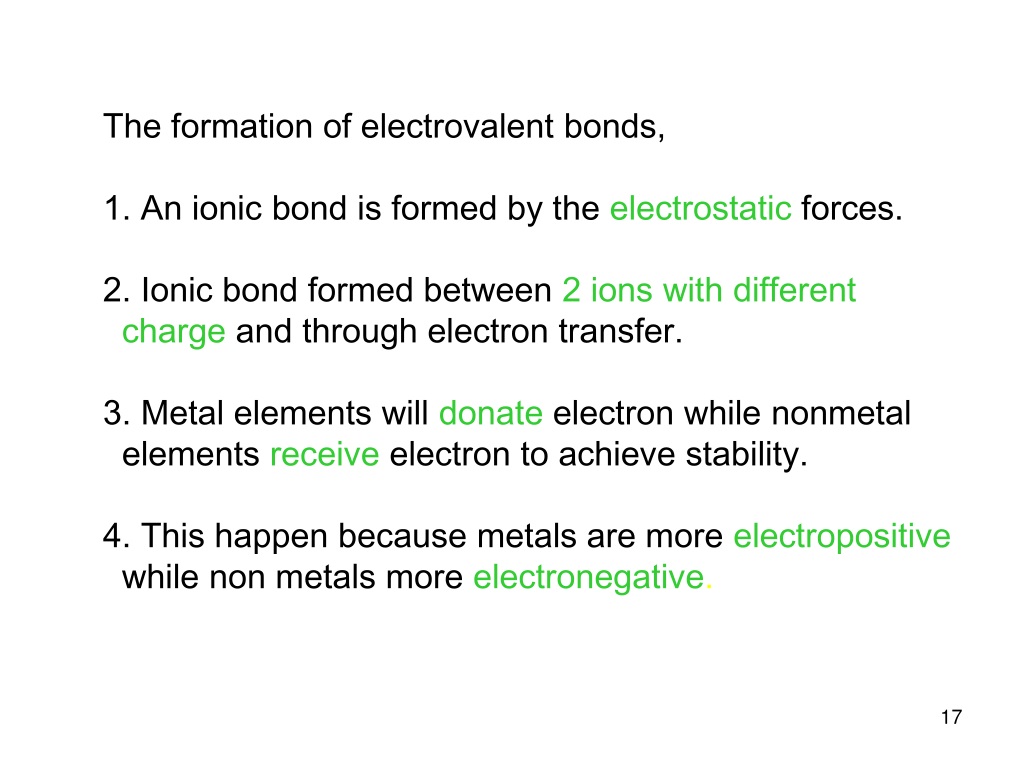 PPT - CHAPTER 4 : CHEMICAL BONDING 4.1 LEWIS STRUCTURE PowerPoint ...