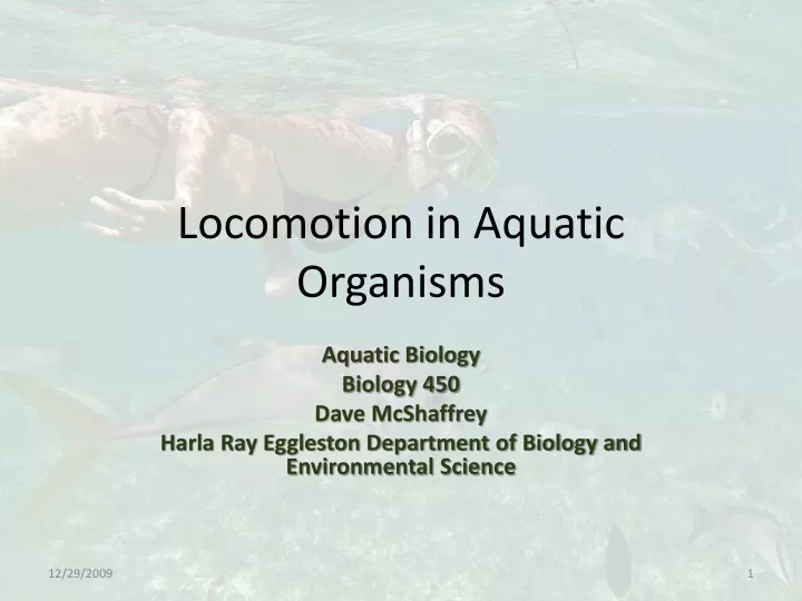 ppt-locomotion-in-aquatic-organisms-powerpoint-presentation-free