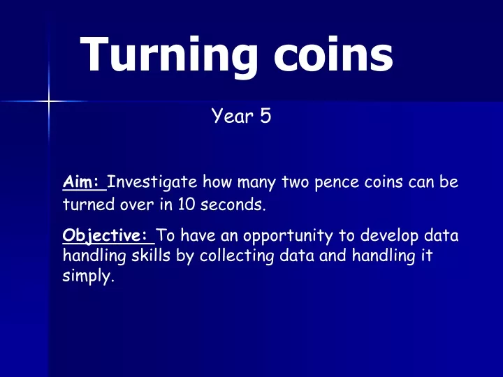 turning coins n.