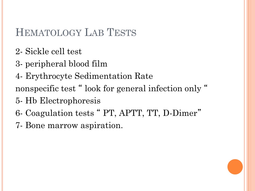 Ppt Hematology Introduction Powerpoint Presentation Free Download
