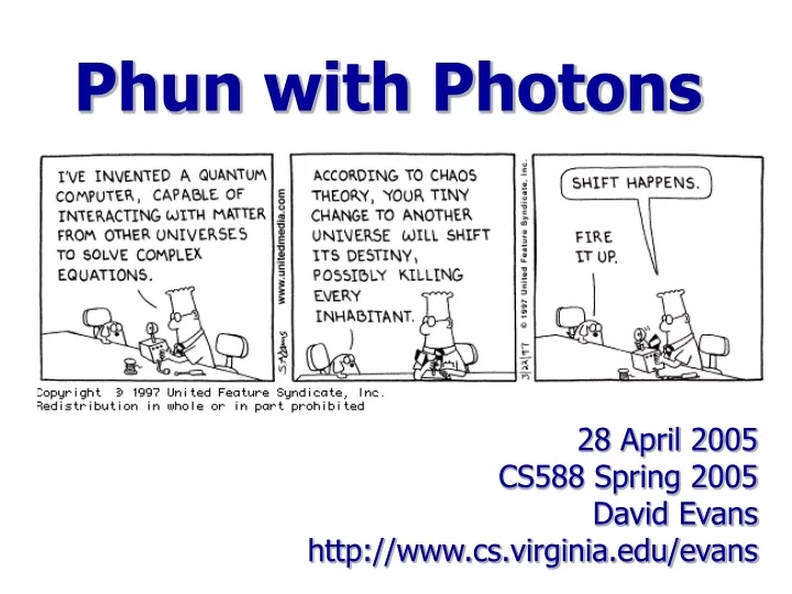 phun with photons n.