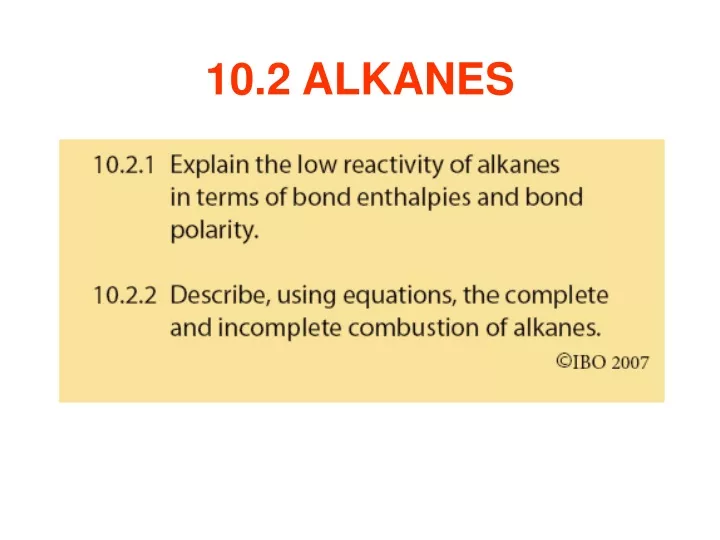 10 2 alkanes n.