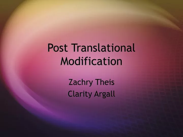 ppt-post-translational-modification-powerpoint-presentation-free