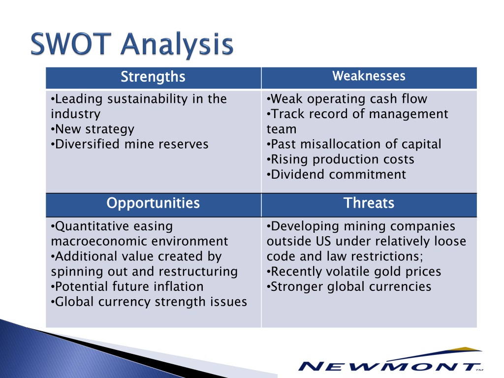PPT - Newmont Mining Corporation PowerPoint Presentation, free download ...