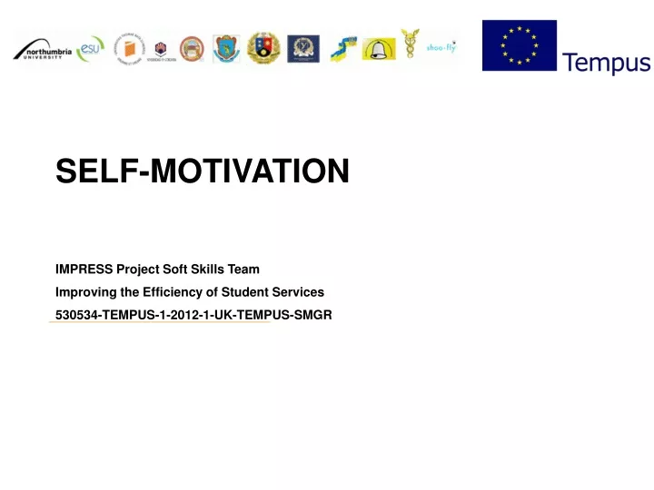 self motivation ppt. presentation download