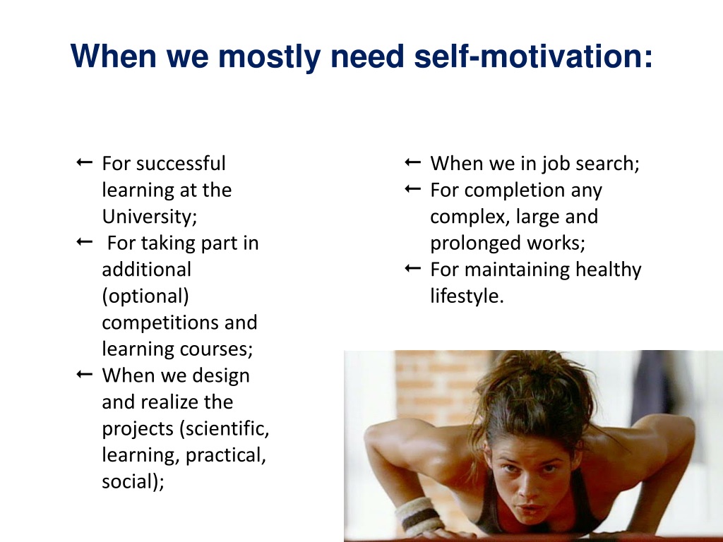 presentation on self motivation