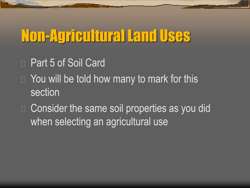 PPT Non Agricultural Land Uses PowerPoint Presentation Free 