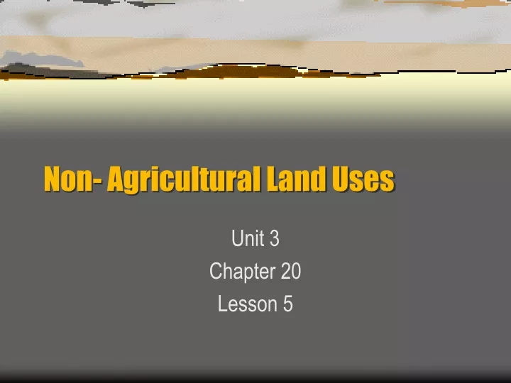 ppt-non-agricultural-land-uses-powerpoint-presentation-free