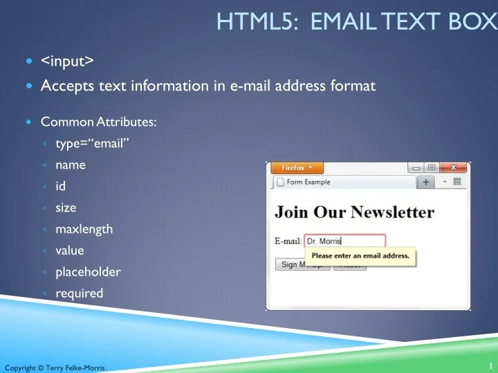 Ppt Html5 Email Text Box Powerpoint Presentation Free Download Id 9724516