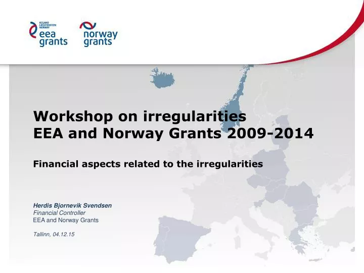 workshop on irregularities eea and norway grants n.