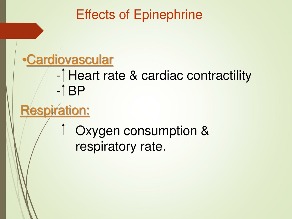 symptoms of too much epinephrine