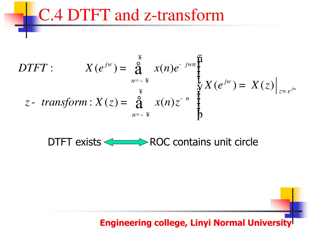 PPT - Chapter 2. Discrete-Time Signals And Systems PowerPoint ...