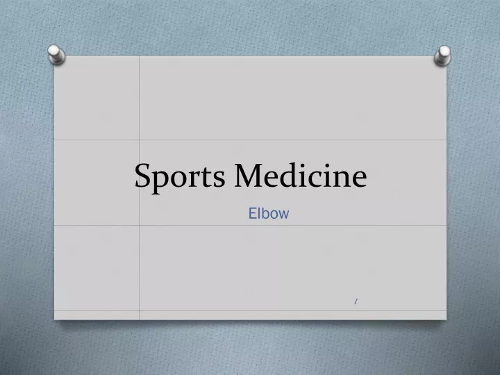 PPT - Sports Medicine PowerPoint Presentation, Free Download - ID:9729701