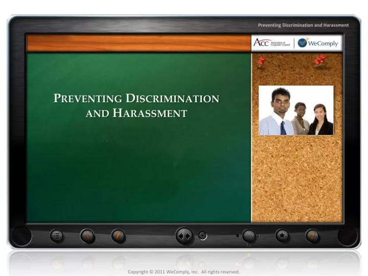 Ppt Preventing Discrimination And Harassment Powerpoint Presentation Id 9731540