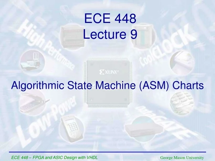 PPT Algorithmic State Machine (ASM) Charts PowerPoint Presentation