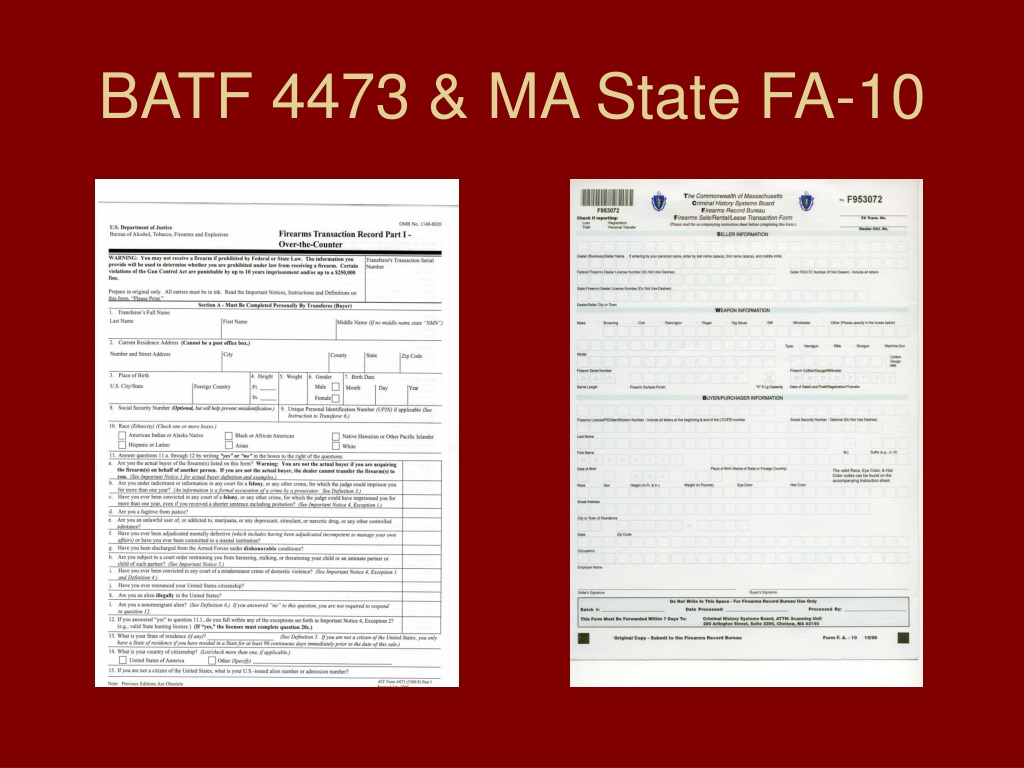 PPT Massachusetts Gun Law PowerPoint Presentation Free Download ID 