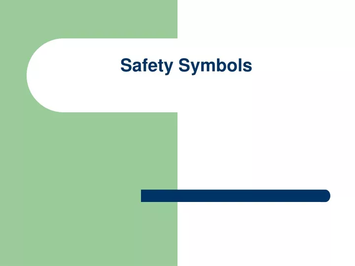 PPT Safety Symbols PowerPoint Presentation, free download ID9735084