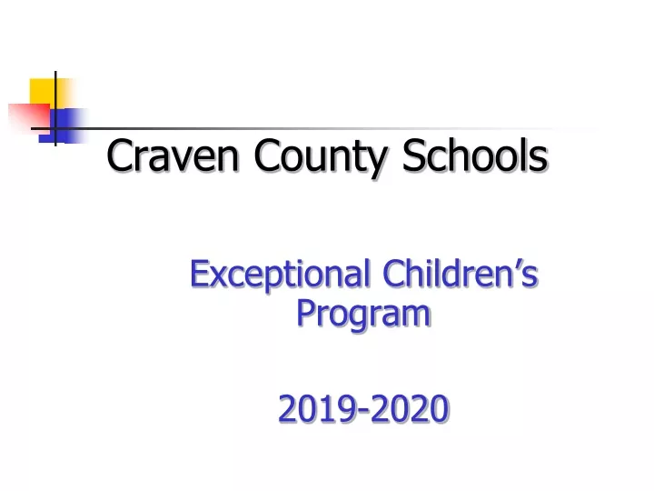 PPT - Craven County Schools PowerPoint Presentation, free download - ID ...