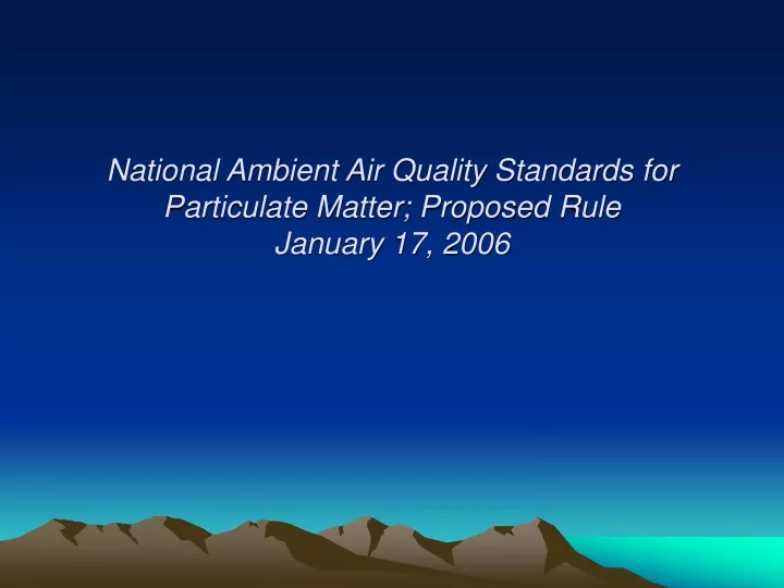 ppt-national-ambient-air-quality-standards-for-particulate-matter