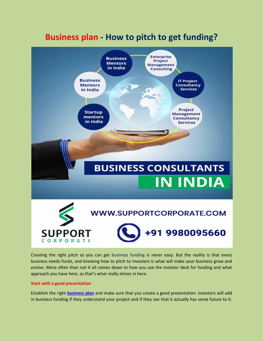 business plan consultants in hyderabad