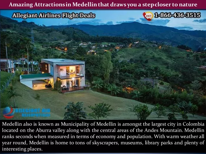 amazing attractions in medellin that draws n.