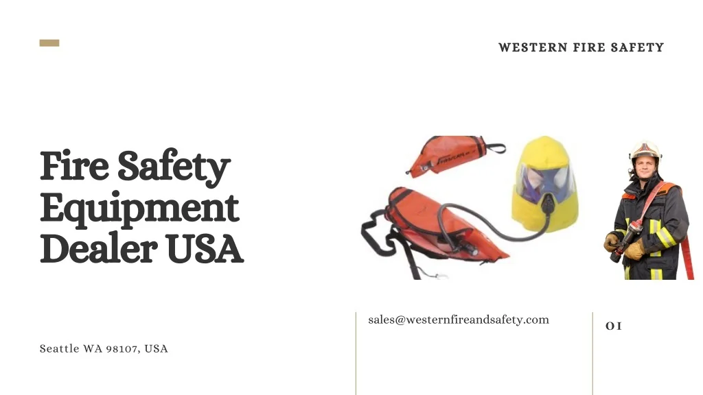 PPT Emergency Escape Breathing Device (EEBD) Western Fire and