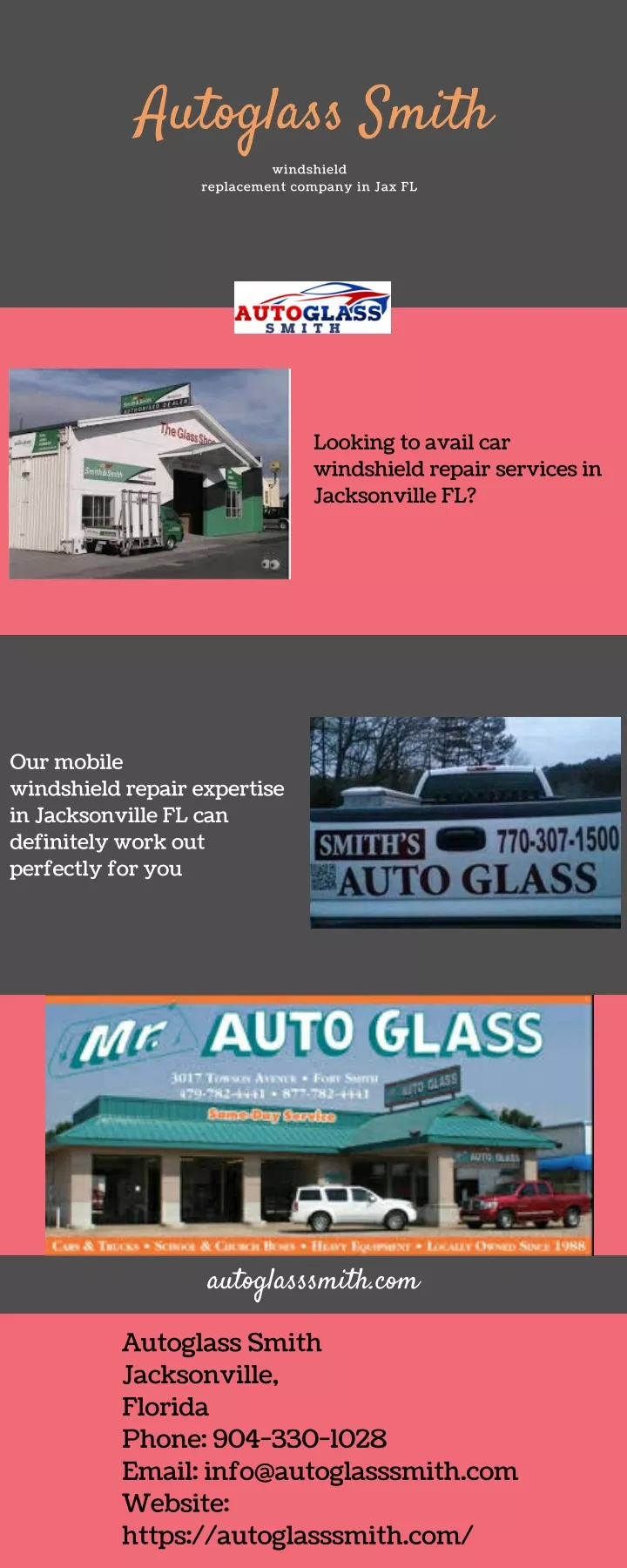 autoglass smith windshield replacement company n.
