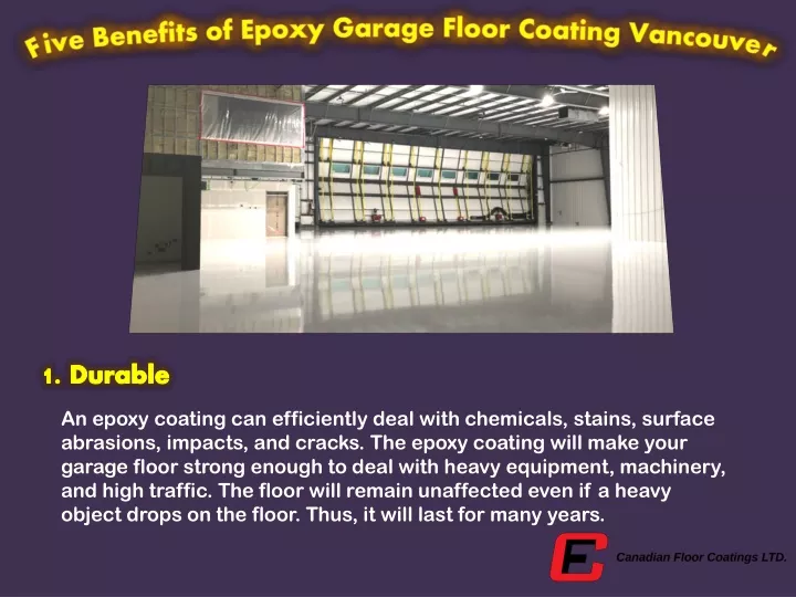 five benefits of epoxy garage floor coating n.