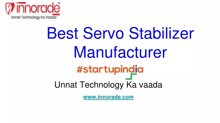 best servo stabilizer manufacturer n.