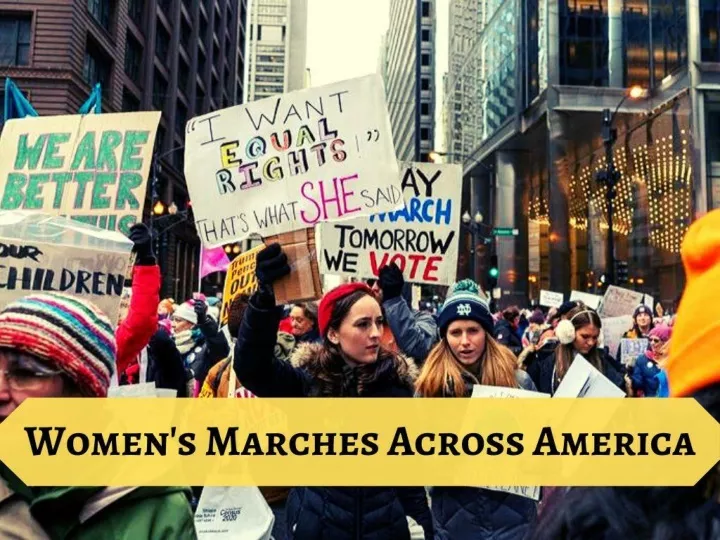 women s marches across america n.
