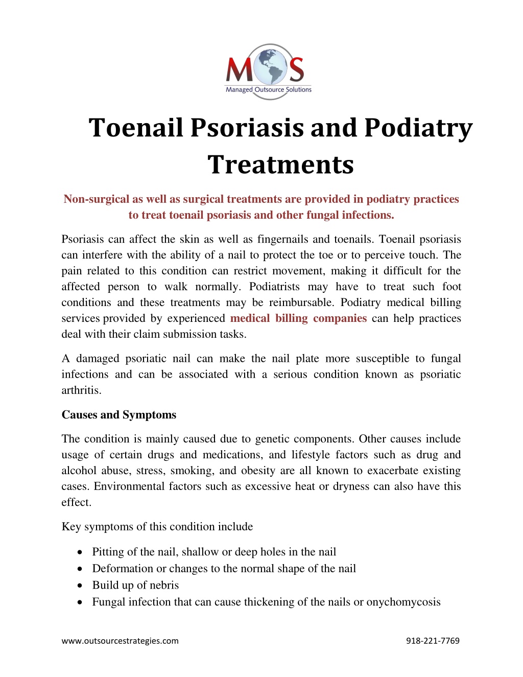 toenail psoriasis and podiatry treatments l