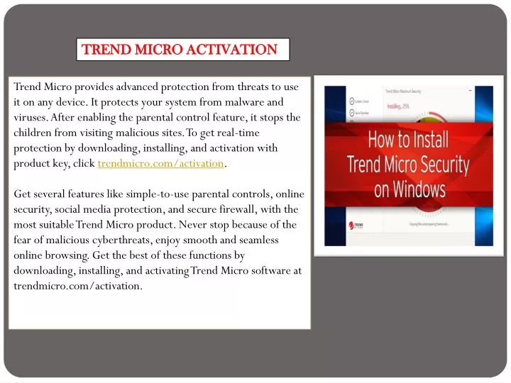 trend micro activation n.
