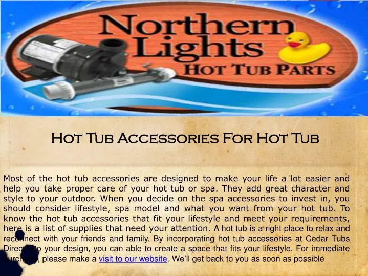 hot tub accessories for hot tub n.