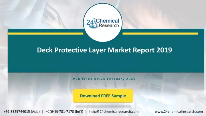 deck protective layer market report 2019 n.