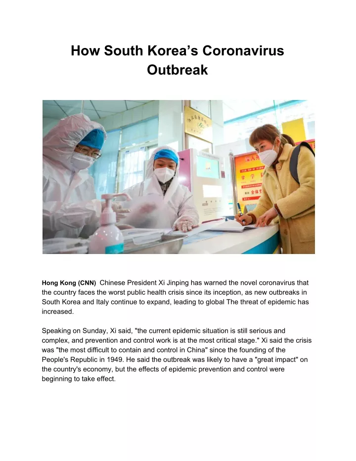 how south korea s coronavirus outbreak n.