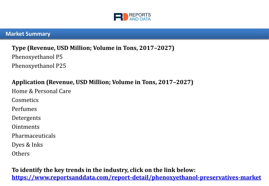 Phenoxyethanol Preservatives Market