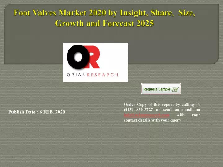 foot valves market 2020 by insight share size growth and forecast 2025 n.