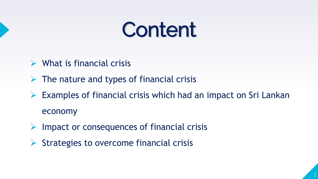 PPT Financial Crisis PowerPoint Presentation Free Download ID 9829401